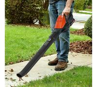 Nordara 2in1 Cordless Leaf Blower Vacuum with 2 Batteries & Charger in Black Nordara Black