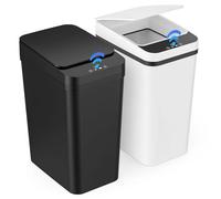 Nordara 2PCS 12L Automatic Motion Sensor Trash Can Smart Touchless Nordara Multicolor
