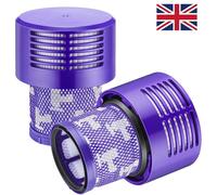 Nordara 2pcs HEPA Filter for Dyson V10 SV12 Absolute Animal in Purple Nordara Purple