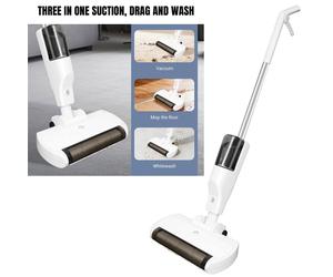 Nordara 3-in-1 Cordless Wet-Dry Vacuum Cleaner in White | Size: 100 cm Nordara White 100 cm