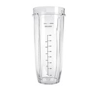 Nordara 32oz Replacement Cup Mug for Nutri Ninja Blender in Clear Nordara Clear