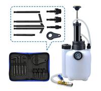Nordara 3L Transmission Fluid Pump Oil Filling Tool With 8 Adapters in White Nordara White
