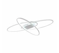 Nordara 40W LED Modern Ceiling Light Dimmable Remote 3 Color in White Nordara White