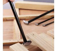 Nordara 4Pcs Heel Toe Pry Bar Tool Set Podgers Pry Toe Bar 150-500mm in Black Nordara Black