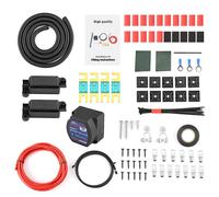 Nordara 5m 140A Split Charge Relay Kit - 12V Voltage Sensing in Black Nordara Black