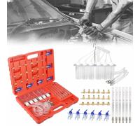 Nordara 6-Cylinder Common Rail Diesel Injector Leak Off-Tester Kit UK in Red Nordara Red