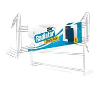 Nordara 6-Pack Radiator Airer Bar Radiator Airer Clothes Drying Rack Over Door in White | Size: 100 cm x 15 cm Nordara White 100 cm x 15 cm