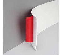 Nordara 6M PVC Soft Flexible Skirting Board Self Adhesive Floor Wall Trim in White | Size: 1200mm x 1800mm Nordara White 1200mm x 1800mm