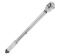 Nordara 7pcs 1/2" Ratcheting Torque Wrench, 28-210Nm with 17/19/21mm Sockets in Silver Nordara Silver