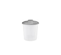 Nordara 8L Fun Bin-Strong Durable Bin For Home Kitchen Office Storage in Grey Nordara Grey