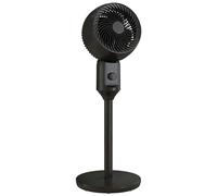 Nordara 9" Pedestal Cooling Fan with Adjustable Speed, Black Nordara Black