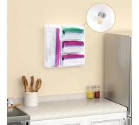 Nordara Acrylic Ziplock Bag Organizer Drawer Storage for Kitchen in Clear Nordara Clear