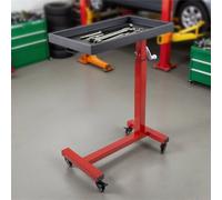 Nordara Adjustable Height Mobile Workstation Trolley Workshop Garage 50kg in Red Nordara Red