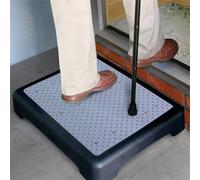 Nordara Anti-slip Half Step Stool Elderly Mobility Aid in Silver Nordara Silver