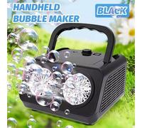 Nordara Automatic Electric Bubble Blower Machine for Outdoor Party in Black Nordara Black