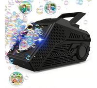 Nordara Automatic Electric Bubble Maker with LED Lights in Black Nordara Black
