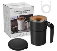 Nordara black Self Stirring Electric Mug | Size: 100ml Nordara Black 100ml