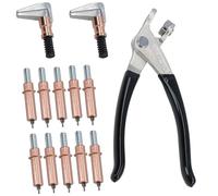 Nordara Cleco Temporary Fastener / Rivet for Body Panel Repair Work in Metallic Silver Nordara Metallic Silver