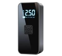 Nordara Cordless Digital Tire Inflator USB Rechargeable Air Compressor in Black Nordara Black