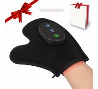 Nordara Cordless Hand Massager with Heat Compression in Black Nordara Black
