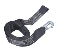 Nordara Deluxe Boat Trailer Winch Strap 7m×50mm 3000kg Snap Hook in Black Nordara Black
