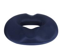 Nordara Donut Cushion Coccyx Cushion Doughnut Cushion Memory Foam in Blue | Size: 45 cm x 45 cm Nordara Blue 45 cm x 45 cm