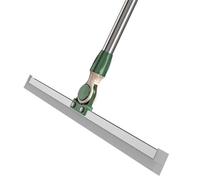 Nordara Floor Squeegee Heavy Duty Cleaning Rubber Wiper Blade Long Handle in Silver | Size: 100 cm x 100 cm Nordara Silver 100 cm x 100 cm
