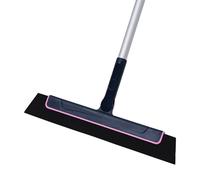 Nordara Floor Squeegee Long Handle Broom Perfect for Shower Bathroom Kitchen Wet Room in Silver | Size: 100 cm x 100 cm Nordara Silver 100 cm x 100 cm