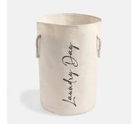 Nordara Foldable Laundry Hamper Basket, Clothes Storage Washing Bin in Beige Nordara Beige