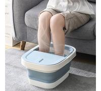 Nordara Folding Foot Spa Bubble Massage Bucket for Pedicure (UK) in Blue Nordara Blue