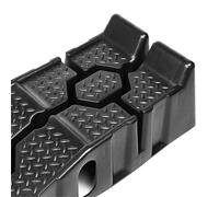 Nordara Heavy Duty 5 Ton Low Rise Ramp Pair Plastic Car Van Support Ramps in Black | Size: 10000mm x 520mm Nordara Black 10000mm x 520mm