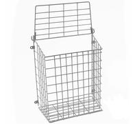 Nordara Large Front Door Letter Box Cage Post Mail in White Nordara White L