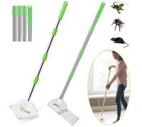 Nordara Long Handle Spider Catcher Insect Bug Catcher Portable Pest Trap Tool in Green | Size: 0.5m x 1m Nordara Green 0.5m x 1m