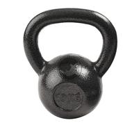 Nordara Men's 10kg Cast Iron Kettlebell Black Home Gym Strength Training Weight | Size: 12.5kg Nordara Black 12.5kg