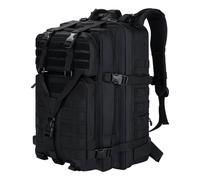 Nordara Men's 40L Military Tactical Army Backpack in Black | Size: 0.6m2 Nordara Black 0.6m2