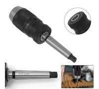 Nordara MT2-B16 1-16mm Keyless Drill Chuck + Taper Arbor UK in Black Nordara Black
