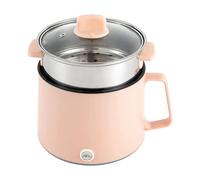 Nordara Pink-Electric Cooker Non-Stick Hot Pot Steamer Multi-Function in Pink Nordara Pink