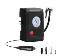 Nordara Portable Digital Electric Car Tyre Inflator Air Compressor Pump in Black | Size: 10000mm x 520mm Nordara Black 10000mm x 520mm