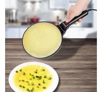 Nordara Portable Electric Non-Stick Pancake Crepe Maker Baking Pan Machine in Black Nordara Black