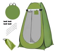 Nordara Quick-Install Pop-Up Privacy Tent for Camping & Hiking in Green | Size: Single Nordara Green Single