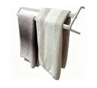 Nordara Radiator Airer 2 Bar Twin Pack Towel Rail Indoor Clothes Drying Rack in White | Size: 100 cm x 15 cm Nordara White 100 cm x 15 cm