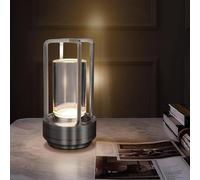 Nordara Rechargeable Touch LED Desk Lamp Dimmable Night Decor in Black Nordara Black