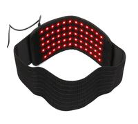 Nordara Red Near Infrared Light Therapy Waist Wrap Pad Belt in Black Nordara Black
