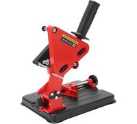 Nordara Sealey Angle Grinder Stand With Cast Iron Base Vertical 100mm 115mm 125mm in Red | Size: 1000mm x 584mm Nordara Red 1000mm x 584mm