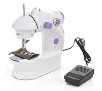 Nordara Small Multifunction Mini Handheld Electric LED Sewing Machine in White | Size: 1 Pack Nordara White 1 Pack