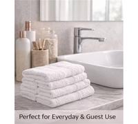Nordara Soft Absorbent Hotel Quality Cloth pack 12 in White Nordara White