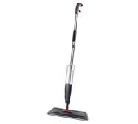 Nordara Spray Mop with 3 Microfibre Pads 700ml Water Tank in Black Nordara Black