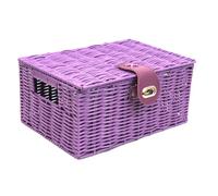 Nordara Storage Basket Purple Resin Woven S | Size: Small Nordara Purple S