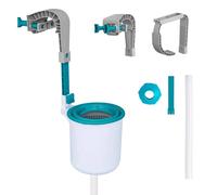 Nordara Swimming Pool Surface Skimmer Hot Tub Leaves & Debris Cleaner in White Nordara White