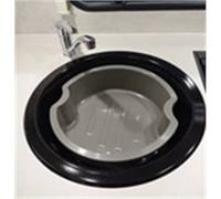 Nordara Thetford Spinflo Kitchen Sink Grey Round Washing Up Bowl | Size: 100g Nordara Grey 100g